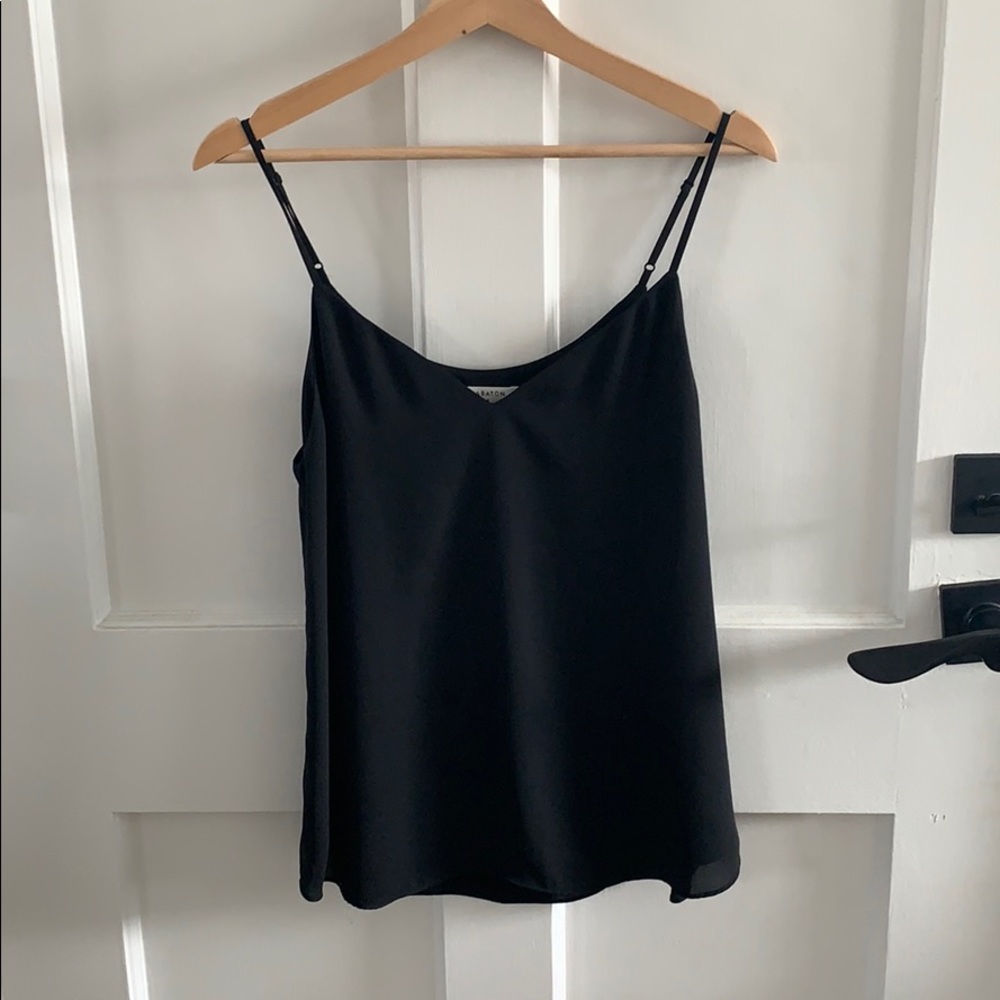 Babaton (aritzia) tank black + white S LIKE NEW